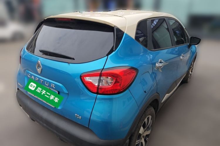 Used Renault Captur 2015 1.2T Automatic Comfort Edition Rear Right 45 Deg