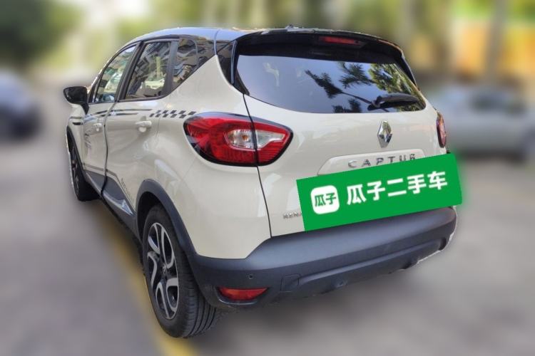 Used Renault Captur 2015 1.2T Automatic Comfort Edition Rear Left 45 Deg