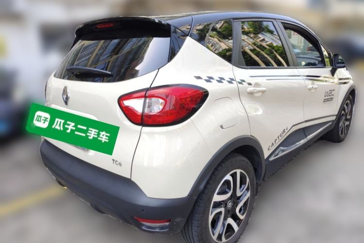 Used Renault Captur 2015 1.2T Automatic Comfort Edition Rear Right 45 Deg