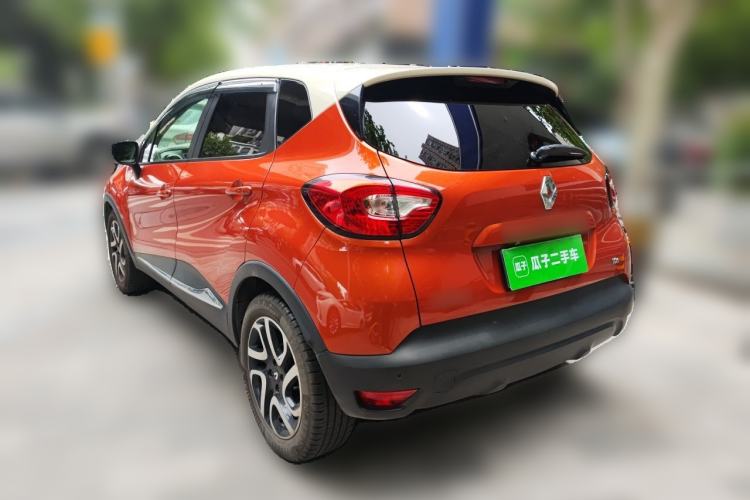 Used Renault Captur 2015 1.2T Automatic Comfort Edition Rear Left 45 Deg