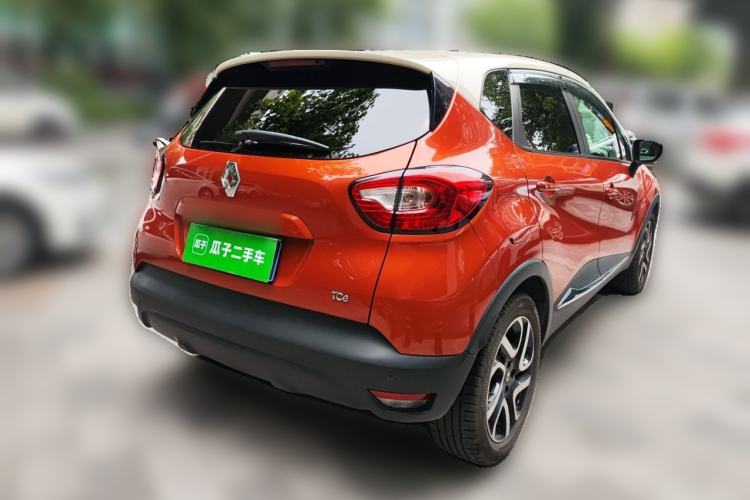Used Renault Captur 2015 1.2T Automatic Comfort Edition Rear Right 45 Deg