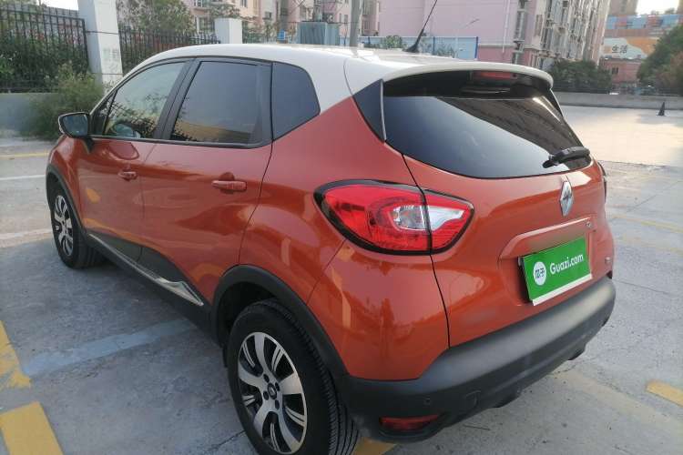 Used Renault Captur 2015 1.2T Automatic Comfort Edition Rear Left 45 Deg