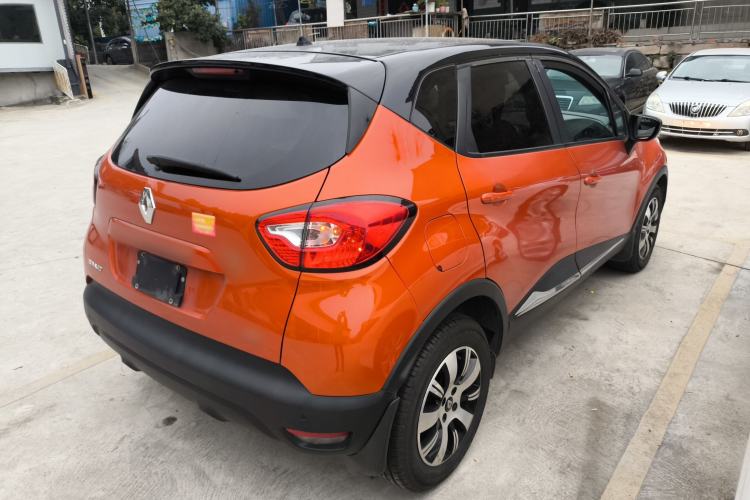 Used Renault Captur 2015 1.2T Automatic Comfort Edition Rear Right 45 Deg