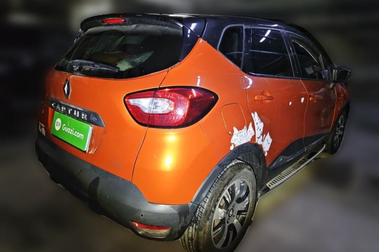 Used Renault Captur 2015 1.2T Automatic Luxury Edition Rear Right 45 Deg