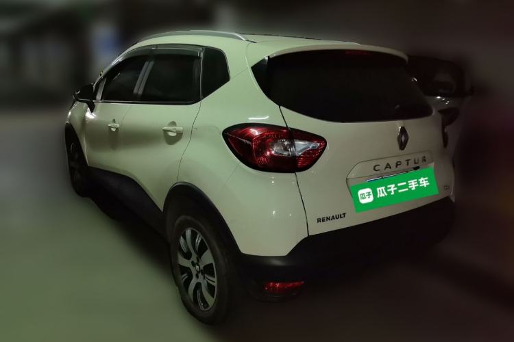 Used Renault Captur 2015 1.2T Automatic Standard Edition Rear Left 45 Deg