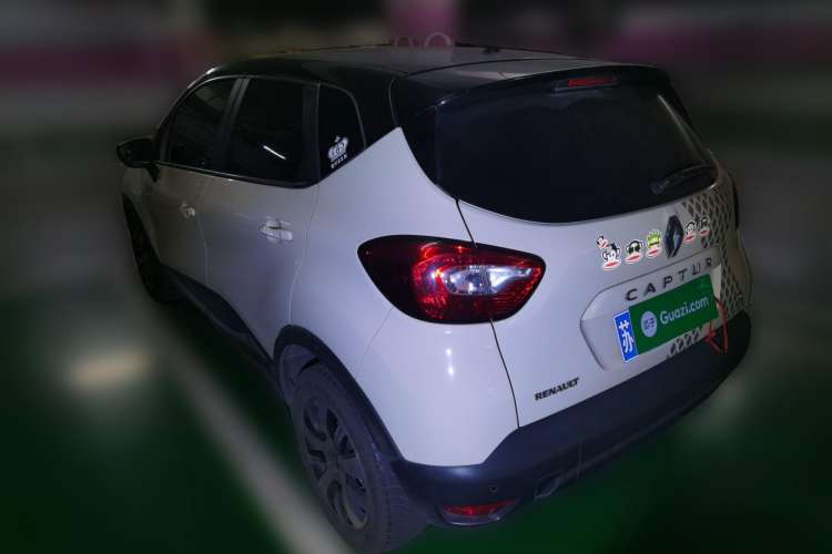 Used Renault Captur 2015 1.2T Automatic Comfort Edition Rear Left 45 Deg