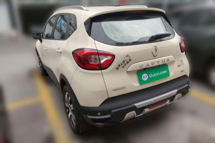 Used Renault Captur 2015 1.2T Automatic Standard Edition Rear Left 45 Deg