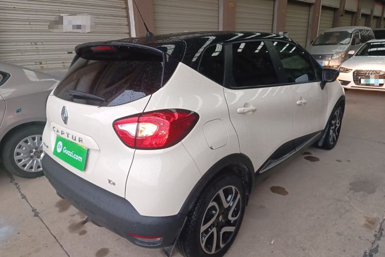 Used Renault Captur 2015 1.2T Automatic Comfort Edition Rear Right 45 Deg