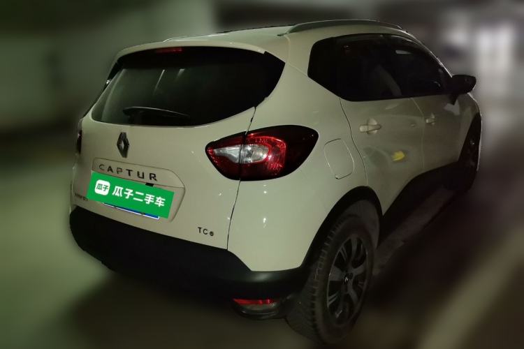 Used Renault Captur 2015 1.2T Automatic Standard Edition Rear Right 45 Deg