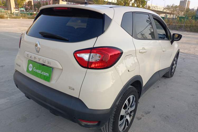 Used Renault Captur 2015 1.2T Automatic Standard Edition Rear Right 45 Deg