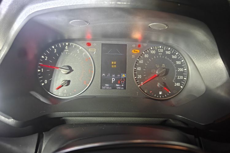 Used Renault Clio 2019 TCe270 Automatic Trendy Model Odometer Close Up