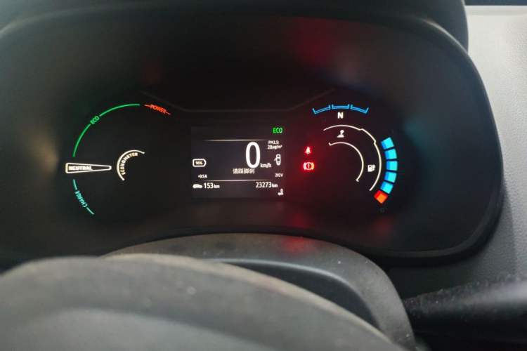 Used Renault E-Nuo 2019 e-Intelligent Model Odometer Close Up