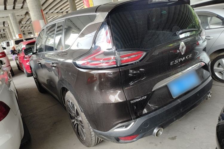 Used Renault Espace Classic 2018 TCe 300 Yason Paris Edition Rear Left 45 Deg