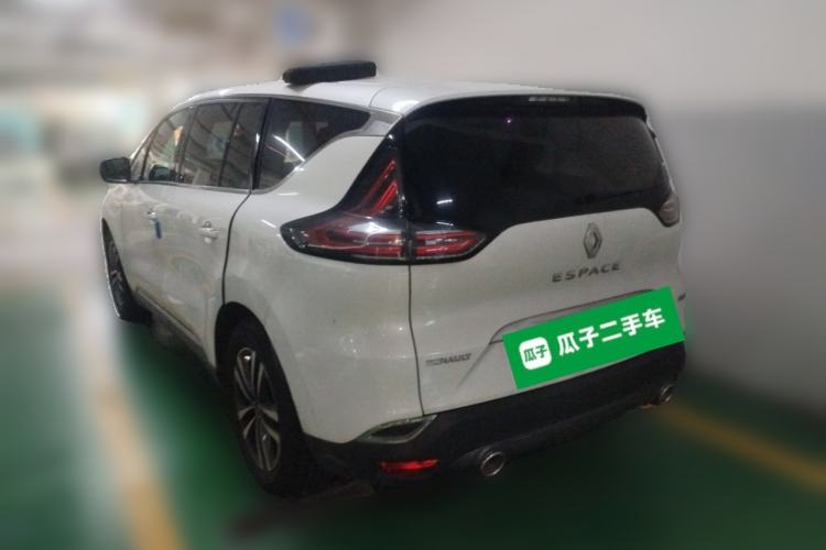 Used Renault Espace Classic 2018 TCe 300 Comfort Edition Rear Left 45 Deg