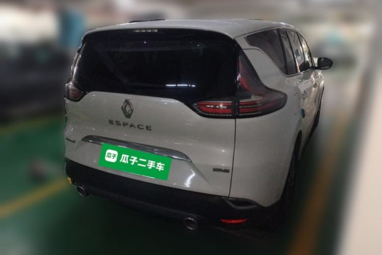 Used Renault Espace Classic 2018 TCe 300 Comfort Edition Rear Right 45 Deg