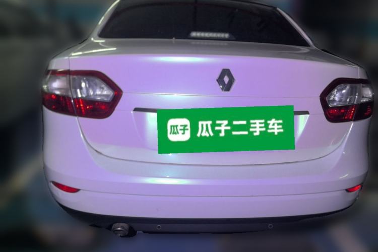 Used Renault Fluence 2011 2.0L Fashion Edition Rear