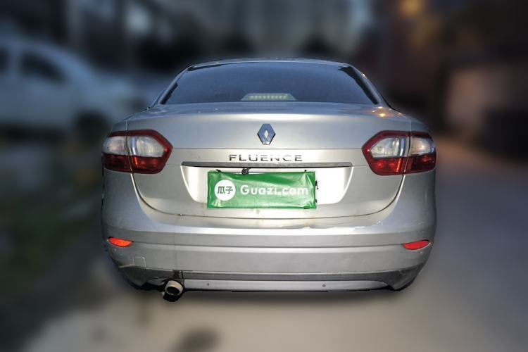 Used Renault Fluence 2011 2.0L Standard Edition Rear