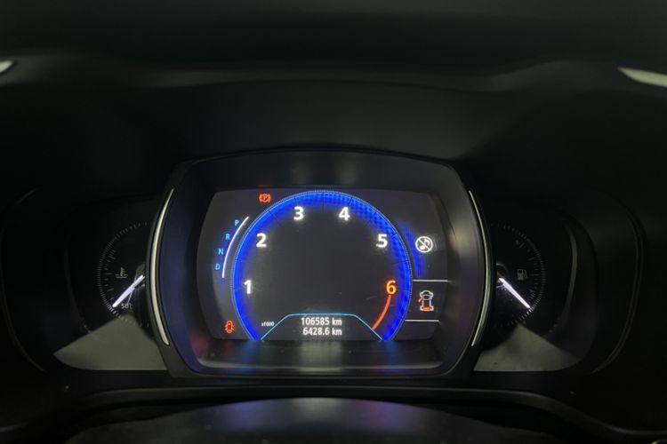 Used Renault Kadjar 2016 2.0L Two-Wheel Drive Prestige Edition Odometer Close Up