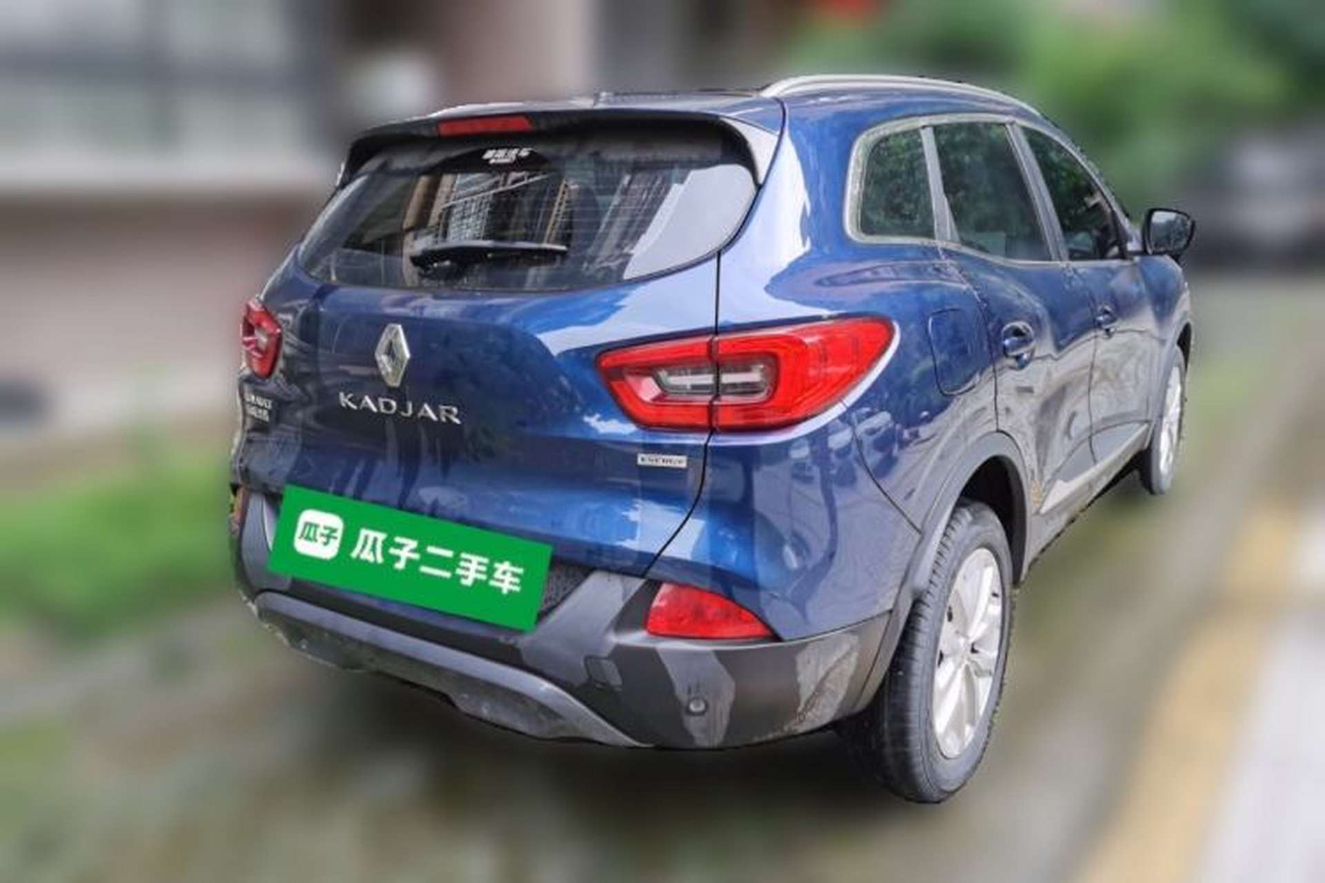 Used Renault Kadjar 2016 2.0L Two-Wheel-Drive Luxury Edition Rear Right 45 Deg