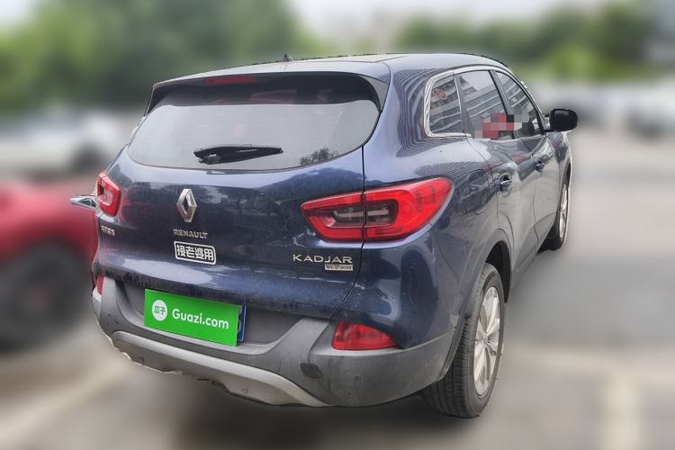 Used Renault Kadjar 2016 2.0L Two-Wheel Drive Comfort Edition Rear Right 45 Deg