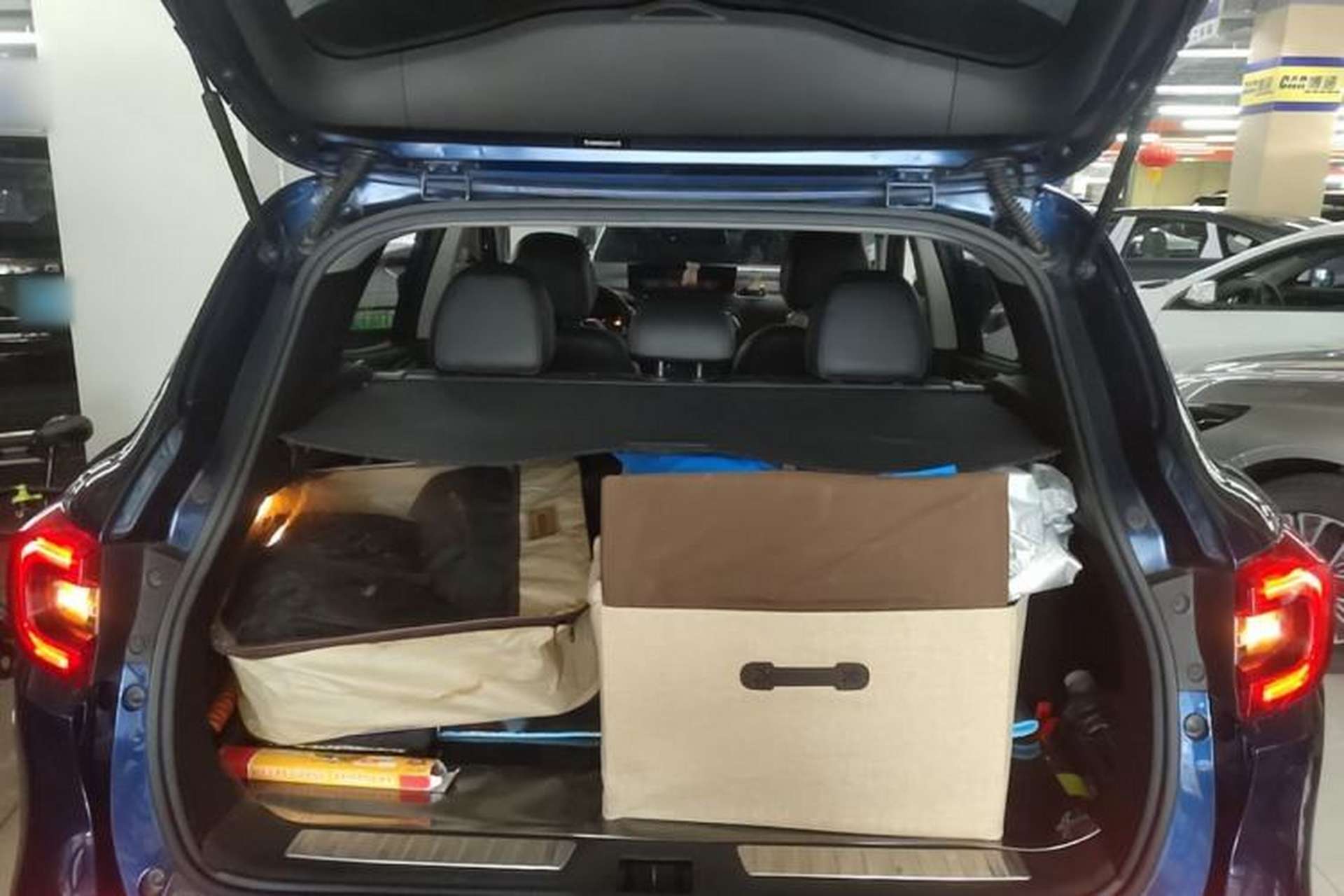 Used Renault Kadjar 2016 2.0L Four-Wheel Drive Ultimate Edition Trunk