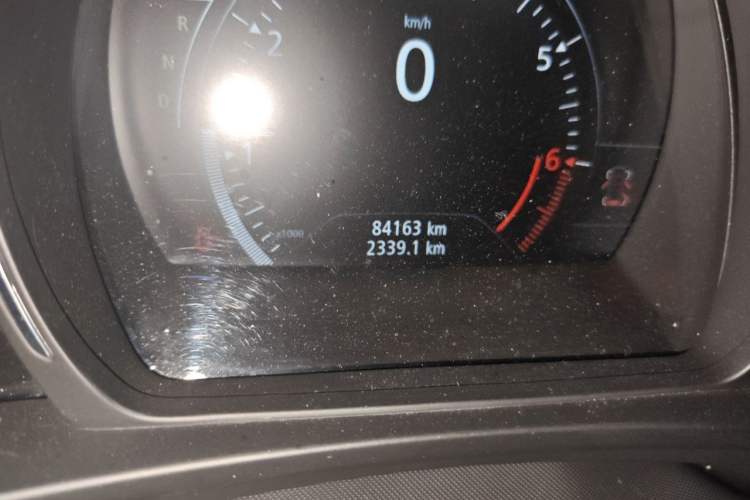 Used Renault Kadjar 2016 2.0L Two-Wheel Drive Prestige Edition Odometer Close Up