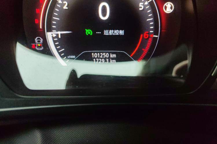 Used Renault Kadjar 2016 2.0L Two-Wheel Drive Prestige Edition Odometer Close Up