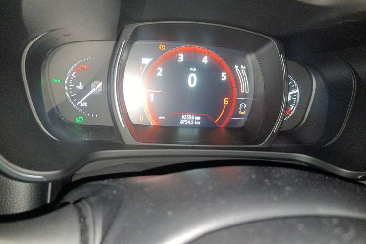 Used Renault Kadjar 2016 2.0L Two-Wheel Drive Prestige Edition Odometer Close Up