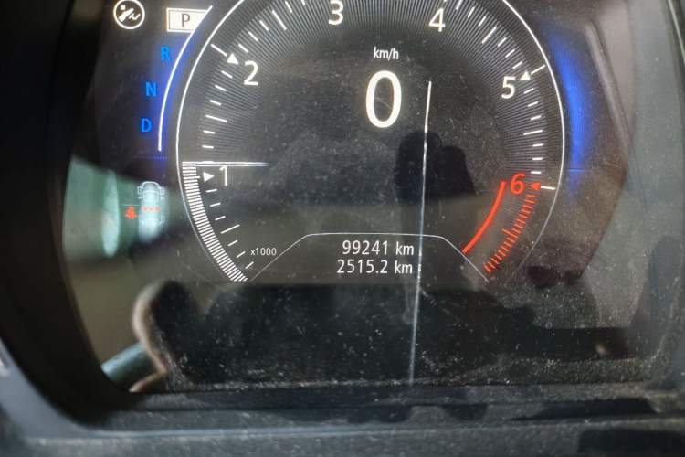 Used Renault Kadjar 2016 2.0L Two-Wheel-Drive Luxury Edition Odometer Close Up
