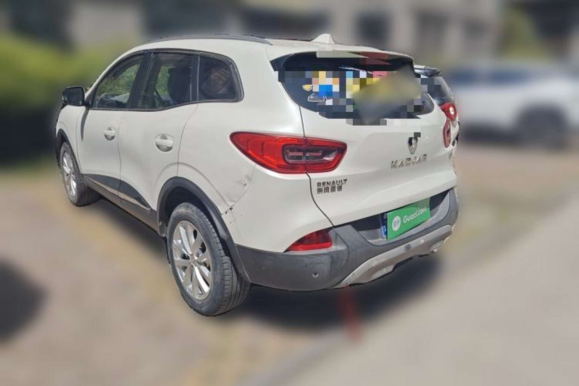 Used Renault Kadjar 2016 2.0L Two-Wheel Drive Leading Edition Rear Left 45 Deg