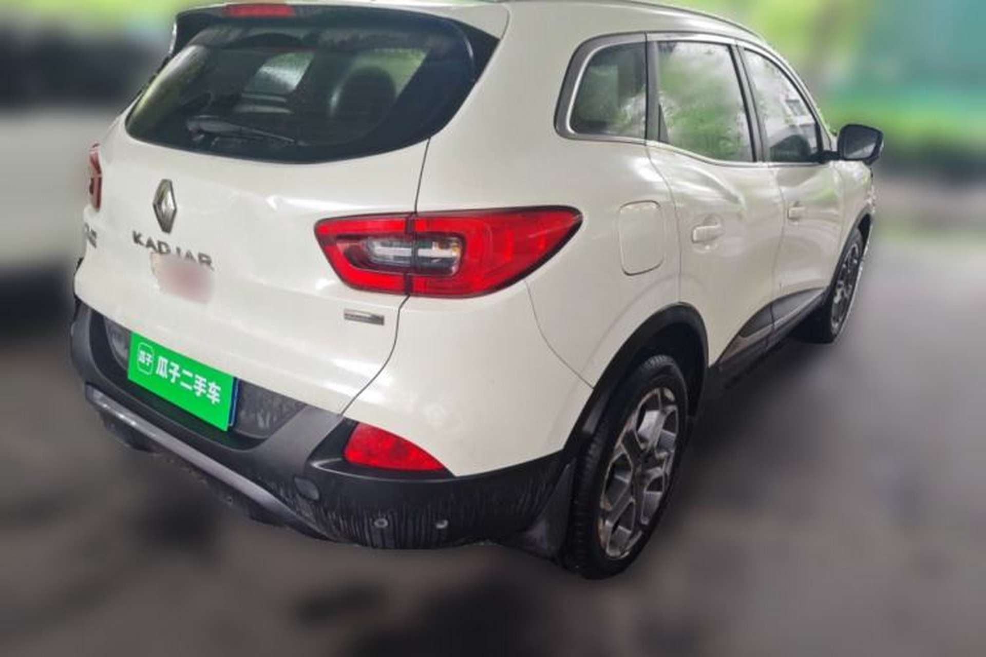 Used Renault Kadjar 2016 2.0L Four-Wheel Drive Ultimate Edition Rear Right 45 Deg