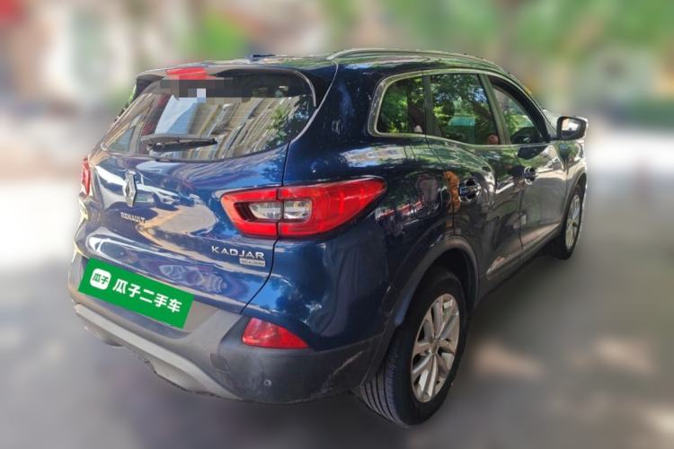 Used Renault Kadjar 2017 2.0L Two-Wheel-Drive Leading Edition Rear Right 45 Deg