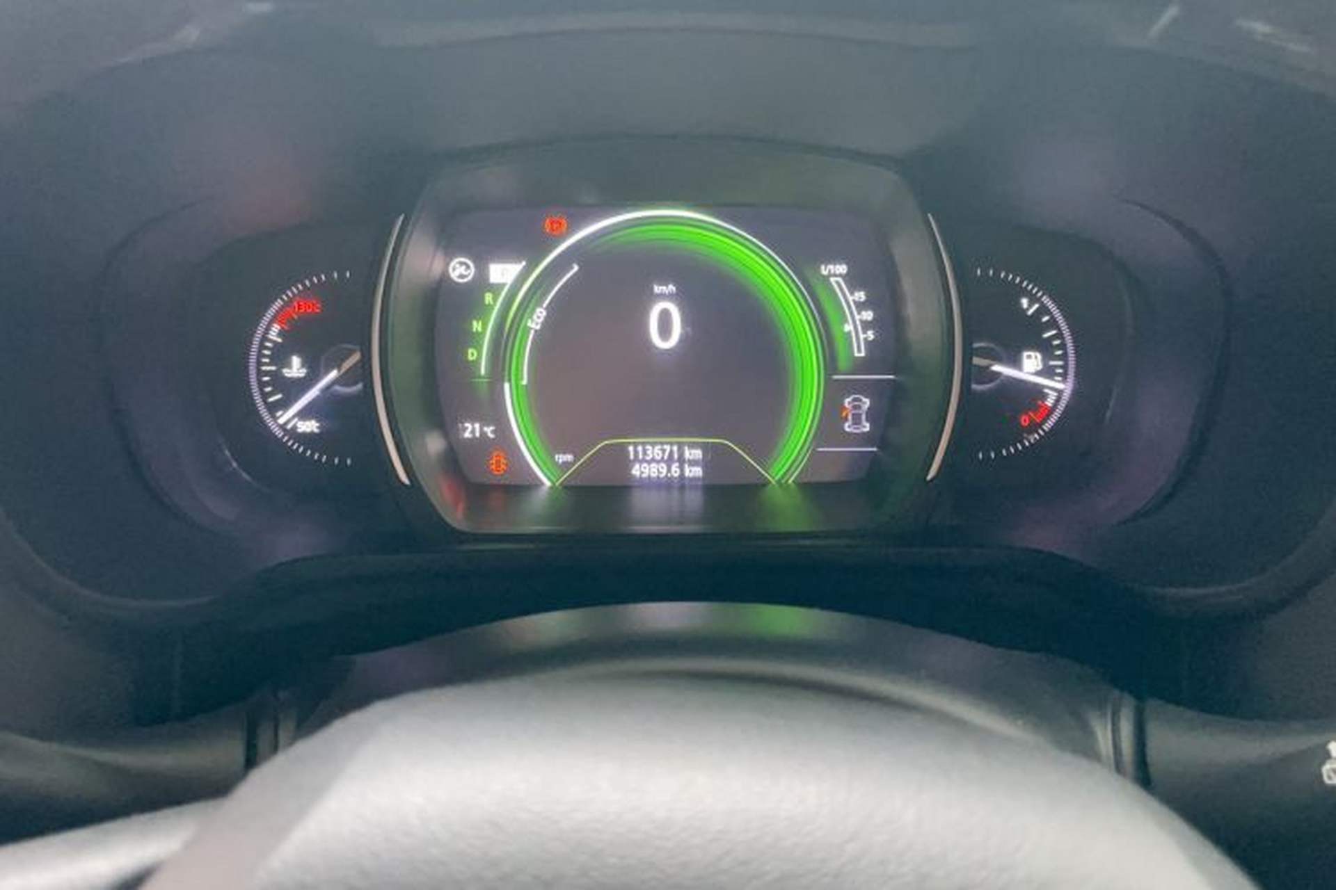 Used Renault Kadjar 2017 2.0L Two-Wheel Drive Fashion Edition Odometer Close Up