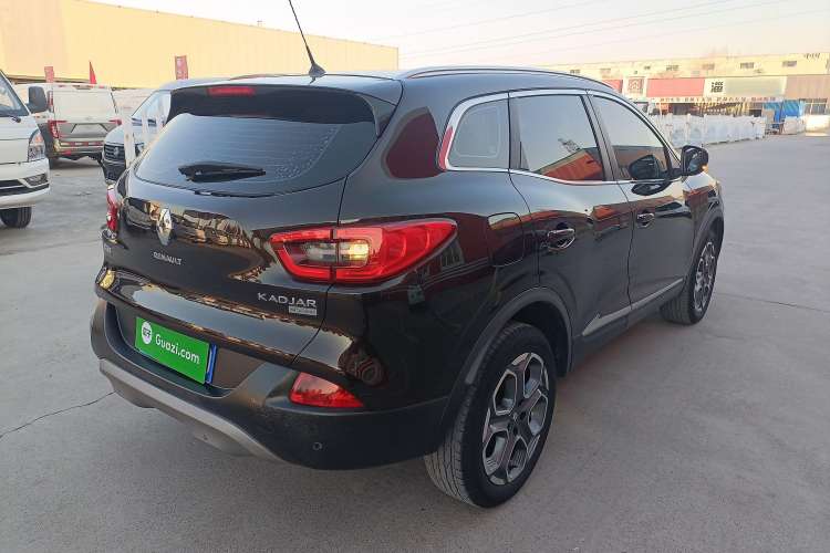 Used Renault Kadjar 2017 2.0L Two-Wheel Drive Luxury Edition Rear Right 45 Deg