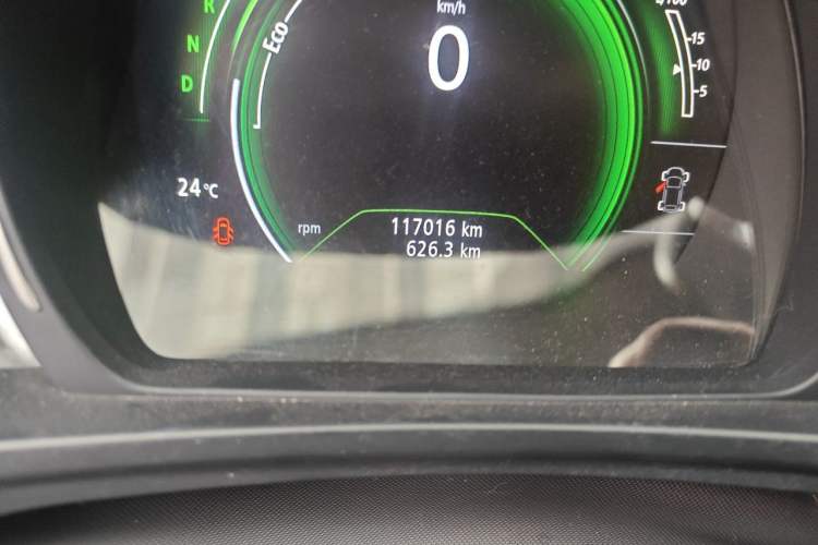 Used Renault Kadjar 2017 2.0L Two-Wheel Drive Fashion Edition Odometer Close Up