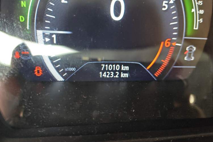 Used Renault Kadjar 2017 2.0L Two-Wheel Drive Fashion Edition Odometer Close Up