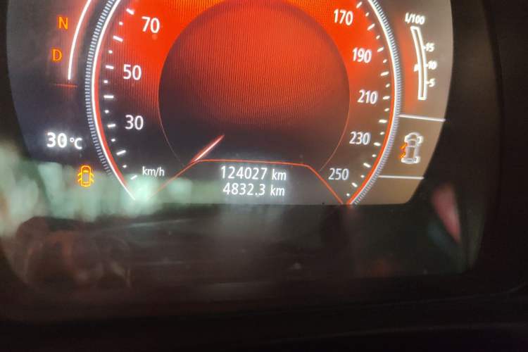 Used Renault Kadjar 2017 2.0L Two-Wheel Drive Comfort Edition Odometer Close Up