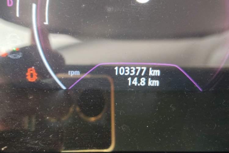 Used Renault Kadjar 2017 2.0L Two-Wheel Drive Fashion Edition Odometer Close Up