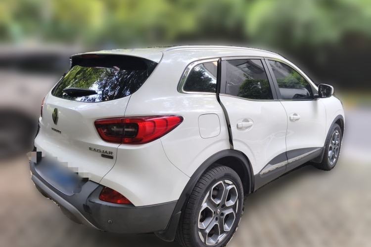 Used Renault Kadjar 2017 2.0L Two-Wheel Drive Luxury Edition Rear Right 45 Deg
