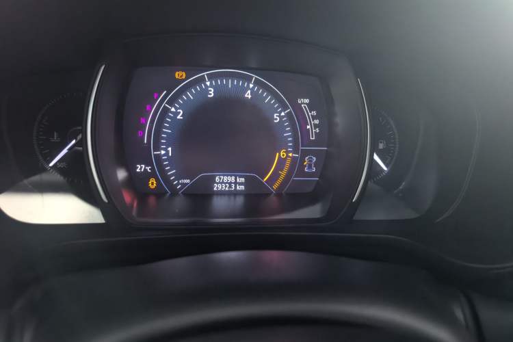 Used Renault Kadjar 2019 SCe200 Automatic 2WD Zhiyue Edition Anniversary Model China V Standard Odometer Close Up
