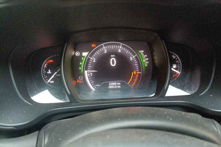 Used Renault Kadjar 2019 SCe200 Automatic 2WD Zhiyue Edition Anniversary Model China V Standard Instrument Cluster