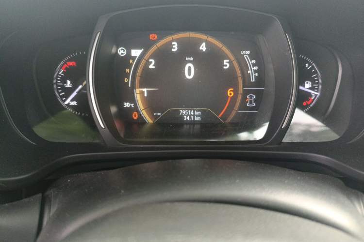 Used Renault Kadjar 2019 SCe200 Automatic 2WD Zhiyue Edition Anniversary Model China V Standard Odometer Close Up