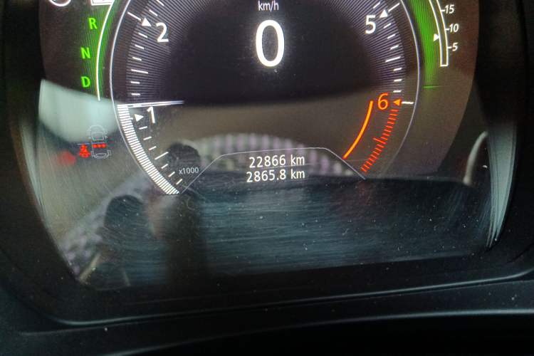 Used Renault Kadjar 2019 SCe200 Automatic 2WD Zhiyue Edition Anniversary Model China V Standard Odometer Close Up
