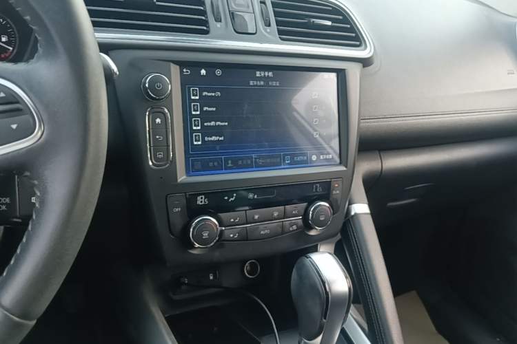 Used Renault Kadjar 2019 SCe200 Automatic 2WD Zhiyue Edition Anniversary Model China VI Standard Audio And AC Panel