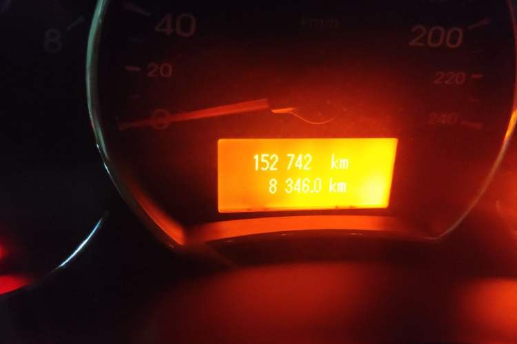 Used Renault Koleos 2010 2.5L 4x4 Comfort Edition Odometer Close Up