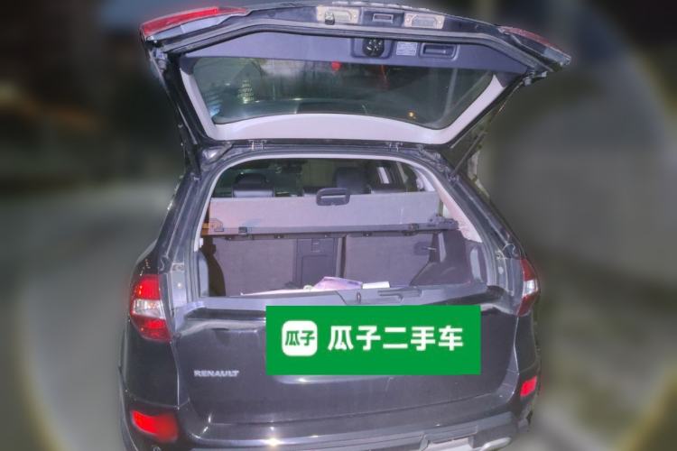 Used Renault Koleos 2013 2.5L Two-Wheel-Drive Urban Edition Trunk