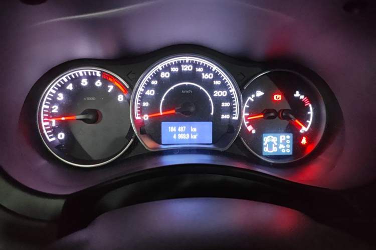 Used Renault Koleos 2013 2.5L Two-Wheel Drive Luxury Navigation Edition Instrument Cluster