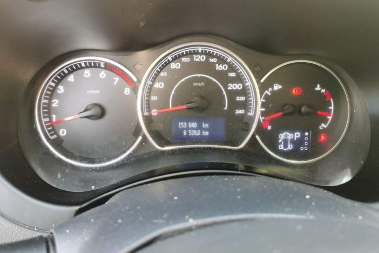 Used Renault Koleos 2014 2.0L Two-Wheel Drive Fashion Edition Odometer Close Up
