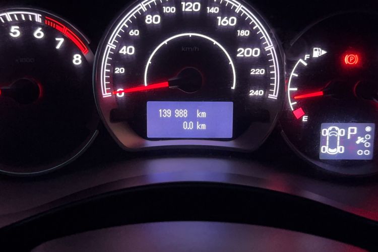 Used Renault Koleos 2014 Revised Version 2.0L Two-Wheel Drive Smart Enjoyment Edition Odometer Close Up