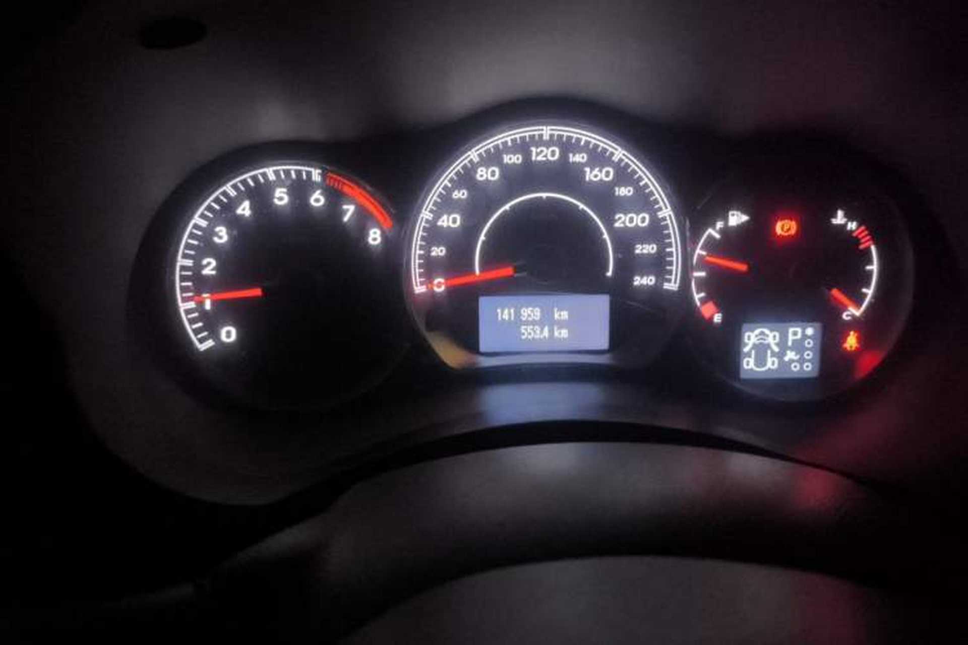 Used Renault Koleos 2014 2.0L Two-Wheel Drive Fashion Edition Odometer Close Up